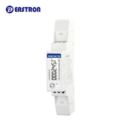 China EASTRON SDM120CTM CT Connected Single Phase Energy Meter with MI Authentication and Modbus RS485 SDM120CTM for sale