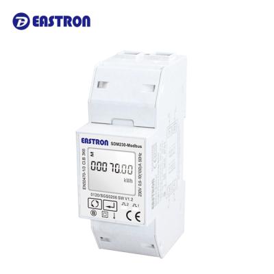 China MI Approved Multifunctional Eastron SDM230Modbus V1 Single Phase Din Rail Energy Meter For EV Charger SDM230Modbus V1 for sale