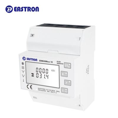 China EASTRON SDM630Mbus V2 3-phase four-wire din MI rail multifunction meter SDM630Mbus V2 for sale