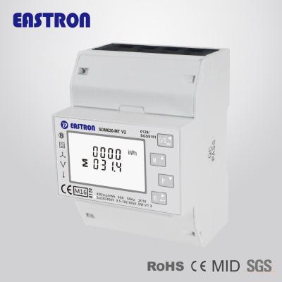 China SDM630MT V2, RS485 Modbus Multi Meter, 3 Phase Solar PV Tariff Meter MI SDM630MT V2 for sale