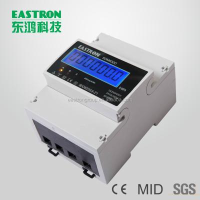 China SDM630D, three phase digital energy meter, din rail meter SDM 630D for sale