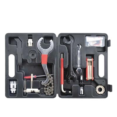 China Durable Bike Repair Tool Kits 16 in 1 8 in 1 Multifunctional Bicycle Mechanic Fix Tool Kit Bag with Tire Correction Levers for sale