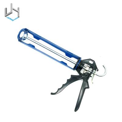 China High Quality Customized Rotating Caulking Tool Gun 450-550g 600ml Inch 11 Building 9 Inch Chassis Integral Barrel Construction for sale