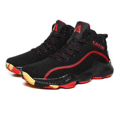 China Fashion \Comfortable Breathable \Breathable Original Brand Fashion Red Casual Men's Basketball Sports Shoes for sale