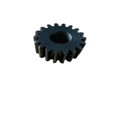 China Industrial Black Plastic Nylon Tooth Gear Design Drawings Customized CNC Machined PA6 High Precision Double Spur Gear for sale