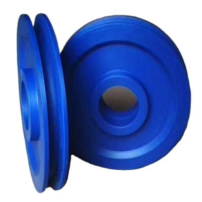 China Building Material Shops Custom Tower Crane Elevator Pulley U Groove Rope Guide Pulley Rope Tower Crane Pulley Pulley for sale