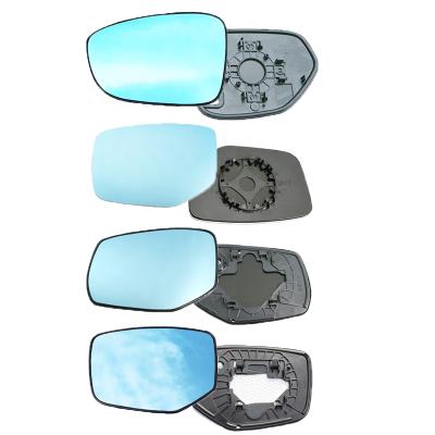 China Wide Angle View 1 Pair Side Mirror Blue Glass Lens For Honda Accord 2004-2020 Wide Angle View Anti-glare Door Mirror for sale