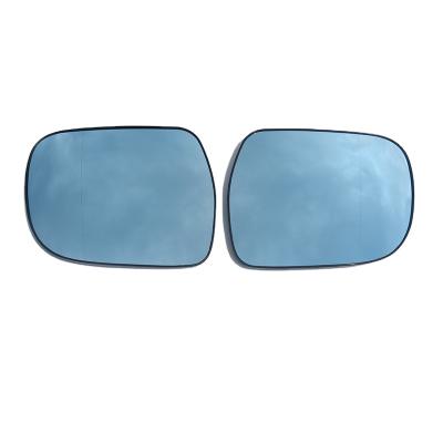 China 1 Pair Wide Angle Anti-Glare Side Mirror View Blue Glass Lens For LEXUS RX300 RX330 RX350 RX400H 2003-2008 HILUX VIGO Wide View Anti-Glare Side for sale