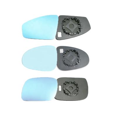 China 1 Pair Wide Angle Anti-Glare Side Mirror View Blue Glass Lens For VW Touareg 2003-2020 Wide Angle View Side Anti-Glare Door Mirror for sale