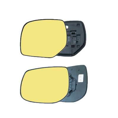 China 1 Pair Wide Angle Anti-glare Side Mirror View Golden Gold Glass Lens For Subaru XV Forester 2013-2020 Anti-glare Wide-angle View Car Accessories for sale