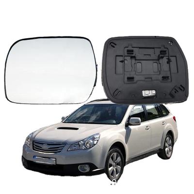 China Car Mirros 1 Piece Heater Side Mirror Glass Lens For Subaru Inside View Side Door Mirror Outer Wing 2010 2011 2012 Rear for sale