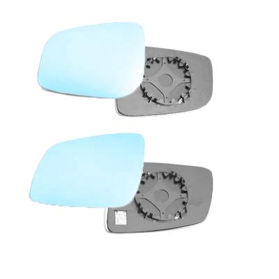 China 1 Pair Wide Angle Anti-Glare Side Mirror View Blue Glass Lens For Mitsubishi Lancer Lancer EVO 2010-2017 EX Wide View Anti-Glare Car Mirrors for sale