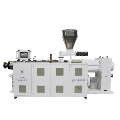 China konischer Doppelschneckenextruder 500kg/H für PVC Pelletisierungs-Maschine zu verkaufen