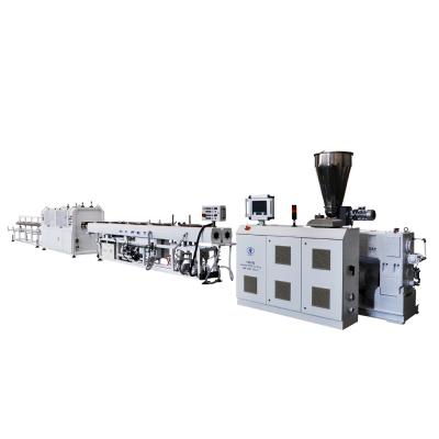 China Extruder HYZS55/120 used for PVC Pipe High Efficient for 20-63mm PVC UPVC Conduit Cable making machine production line for sale