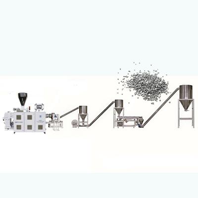 Китай Пластиковые зерна линии Pelletizing/PVC делая машину 200 - 1000kg/H продается