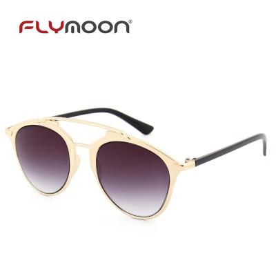 China Wholesale italy design uv400 made in china round metal sun glasses sunglasses 2020 for sale