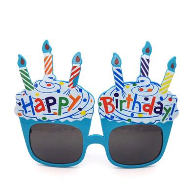 China 2021 New products Birthday party glasses PC hot selling products in china for sale