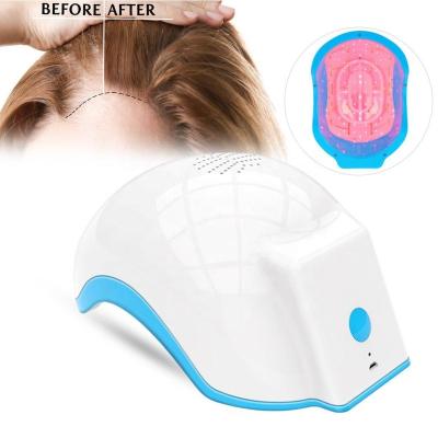 China Skin Rejuvenation Laser Hair Growth Therapy Helmet Device For Regrow Add Density Get Thicker Full Hair Hair Loss Treatment for sale