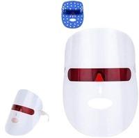 China Acne Treatment USB LED Face Mask 3 Color Anti Acne Treatment Skin Rejuvenation Skin Rejuvenation Wrinkle Acne Photon Photon Beauty Skin Care Mask for sale