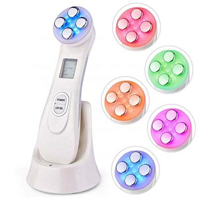 China Skin Tightening Beauty Care Massage Facial Tamping Wand EMS Led Face Lifting Device For Anti Aging, Skin Tightening, Wrinkle Acne Removal for sale