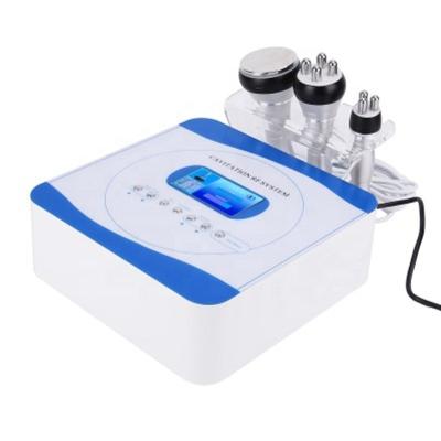 China Anti Aging Face Lift Skin Beauty Care Device 3 in 1 RF Body Shaper Facial Weight Loss Machine for sale