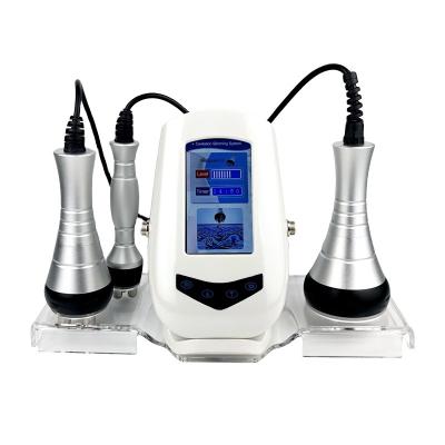 China Face Lift 3 in 1 Ultrasonic RF Vacuum 40K Cavitation Slimming Machine Beauty Device Facial Massager for Slim Weight Loss for sale