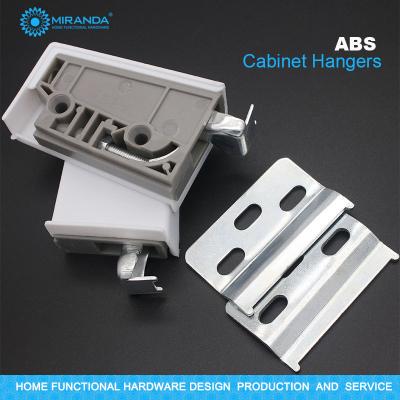 China Contemporary Cabinet Hangers Cabinet hardware Wall cabinet accessories Hanging cabinet hangers with hook Left right for sale