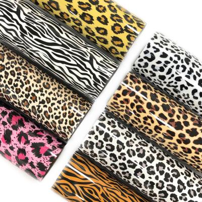 China Custom Textile Flex Animal Pattern Film Leopard Printing Htv Vinyl Cricut Vinyl Top Iron On Heat Transfer Vinyl Rolls Apparel T-shirt for sale