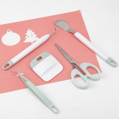 China Basic Weeding Vinyl Craft Tool Kit 5PCS Vinyl Weeding Tool Kit Kit For Cricut Card Crafting Tools for sale