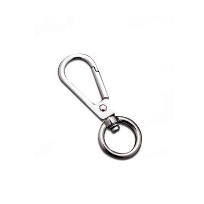 China Health Care Metal Swivel O-ring Snap Eye Hook Release Clasp Clips For Leather Craft Bag Strap Belt Webbing Key Chain Small Size for sale