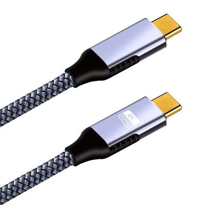 China Other High Quality TYPE C Fast Charging Type-C Cable to Newest 4K 60HZ C to USB-C Cable for Mac Book for sale