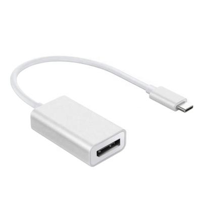 China Portable USB3.1 Type C to DP Adapter USB C to DisplayPort Converter for Macbook for sale