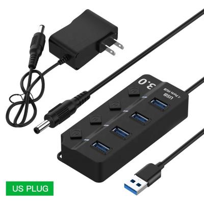 China USB3.0 5Gbps USB 3.0 Hub New Design HUB Port Driver 4 Port Spliter 4 Port Spliter Type High Speed ​​USB C USB Adapter High Speed ​​Hub for sale