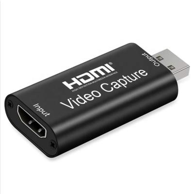 China Mini.Portable 4K HD to USB 2.0 Video-Audio Grabber Data Grabber USB Video Capture Card 30fps 1080p HD High Speed ​​Recording for sale