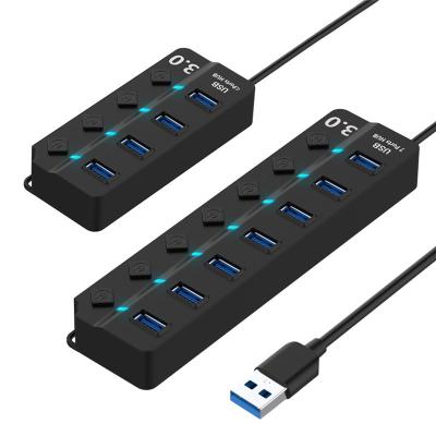 China Muilt function 4 port usb3.0 ports super speed 4 port USB3.0 multi port 3.0 HUB usb hub 4 ports for sale