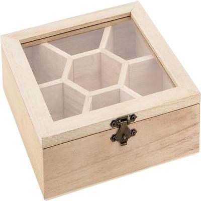 China Handmade wooden storage box with lid. Dried fruit snack box for sale