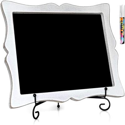 China Europe Handmade Office Chalkboard for Wedding Signs, Kitchen Decoration, Hanging or Standing Small Chalkboard for sale