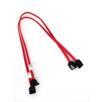 China Computer/Camera/MP3/MP4/Video Game Player/Data Transfer/Hard Disk SATA Right Angle Pin To 15+7 7Pin+4 Pin Hgs Cable Plug To SATA Plug Cable Straight Lead for sale