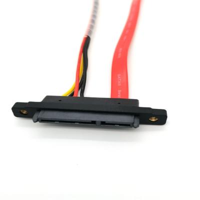 China Computer/Camera/MP3/MP4/Video Player/Data Transfer/Game Hard Disk SATA90 22P SATA+15P 22pin to Board and Handle 2.0 4pin Power Cable for High-speed Computer Data for sale