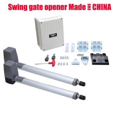 中国 24V DC Motor Solar Powered Swing Gate Opener Solar Panel Rechargeable Backup Battery 販売のため