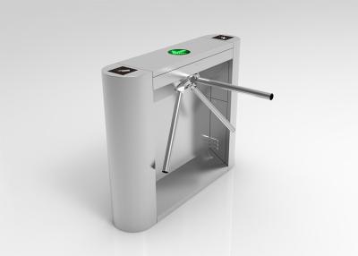 China 1.2mm SS304 Waist Height Turnstile Intelligent Transportation IP44 Bidirectional for sale