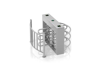 China RFID Card Reader Half Height Turnstile Intelligent Passage Management Auto Lock for sale