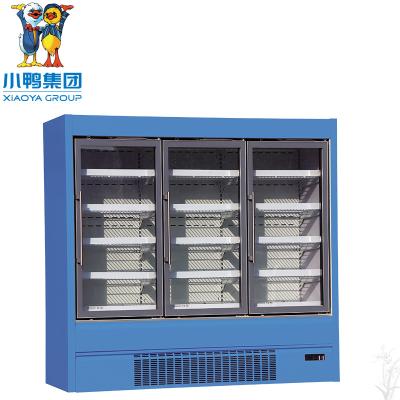 China Dual-temperature grocery store freezer multi-deck upright freezer E7 PHOENIX CE for sale