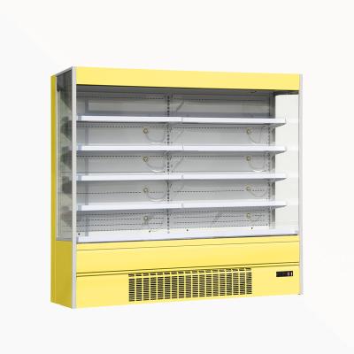 China Double-temperature deli multideck open refrigerated display refrigerator E8 New York for sale