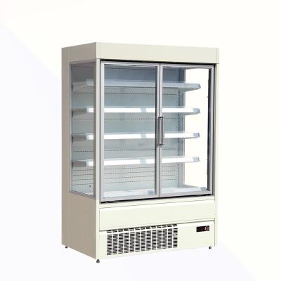 China Double-temperature deli beer cooler vertical beverage fridge E8 New York for sale