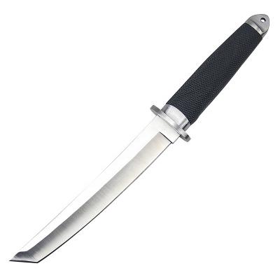 China Best-selling 3cr13 stainless steel blade Non-variable rubber straight handle tactical combat knife fixed knife for sale