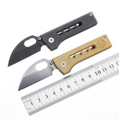 China New Screw Release Handle Folding Pea Knife Home Travel Rescue Folding Knife Steel Portable Outdoor Outdoor Survival Folding Knife for sale