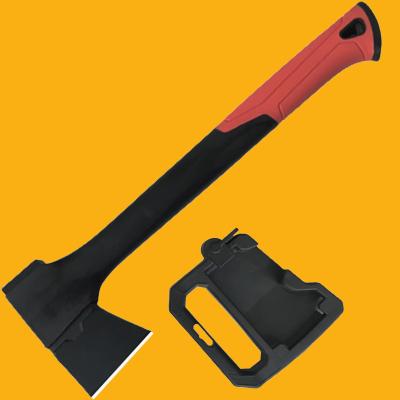 China Survival Outdoor Hatchet Camping Tactical Ax With Sheath Ax Handle Custom Handmade Hunting Plastic Ax for sale