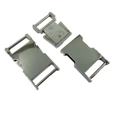 China ZINC production of zinc alloy buckle quick release buckle backpack buckle is used for luggage and clothing accessories for sale