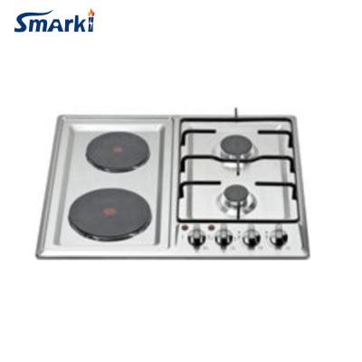 China Household Hot Dish Gas Electric Cooktop 2 Burner Electric 2 Burner Cooker Multi Stove SSE45912 for sale